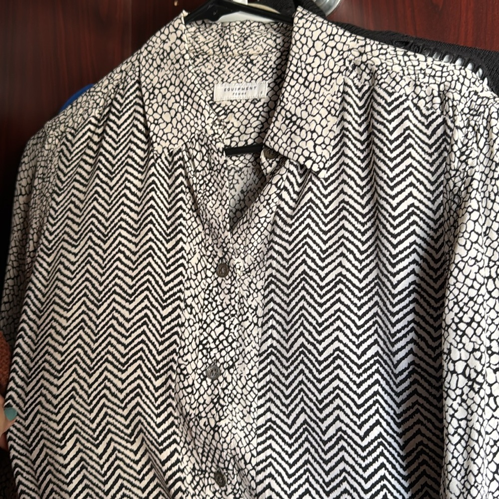 Equipment Pattern Button Down - image 2